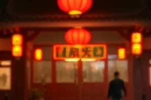 《旧城来信》邮差自行车穿过旧街场景封面